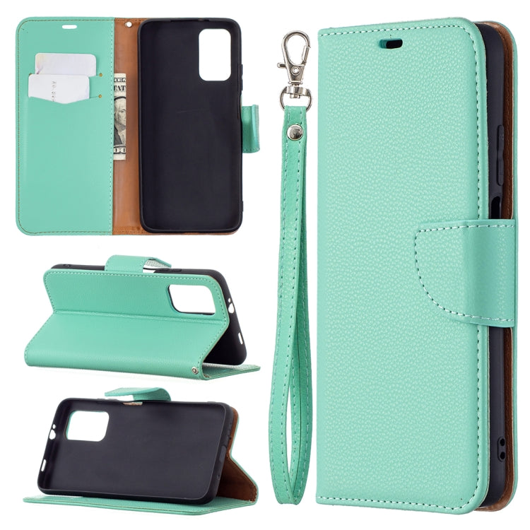 Litchi Texture Pure Color Horizontal Flip PU Leather Case with Holder & Card Slots & Wallet & Lanyard