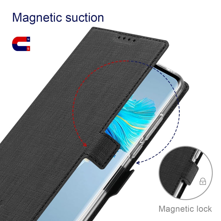 ViLi K Series Shockproof TPU + PU Leather Magnetic Buckle Horizontal Flip Case with Card Slots & Wallet & Holder, For Huawei Mate 40 Pro+