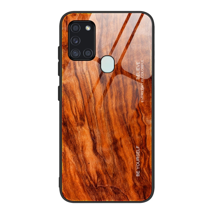 Wood Grain Glass Protective Case, For Samsung Galaxy S20, For Samsung Galaxy S20 Plus, For Samsung Galaxy S20 Ultra, For Samsung Galaxy S20 FE, For Samsung Galaxy S21 5G, For Samsung Galaxy S21 Plus, For Samsung Galaxy S21 Ultra 5G���������������������...