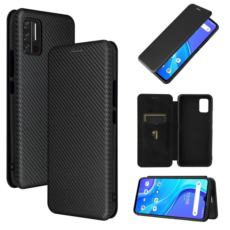 Carbon Fiber Texture Magnetic Horizontal Flip TPU + PC + PU Leather Case with Card Slot, For HTC Desire 21 Pro, For vivo Y51 2020, For OnePlus 9, For UMIDIGI A7S