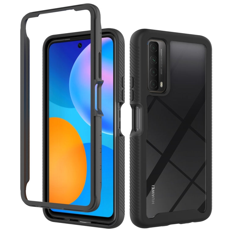 Starry Sky Solid Color Series Shockproof PC + TPU Protective Case, For Huawei P Smart 2021 / Y7a