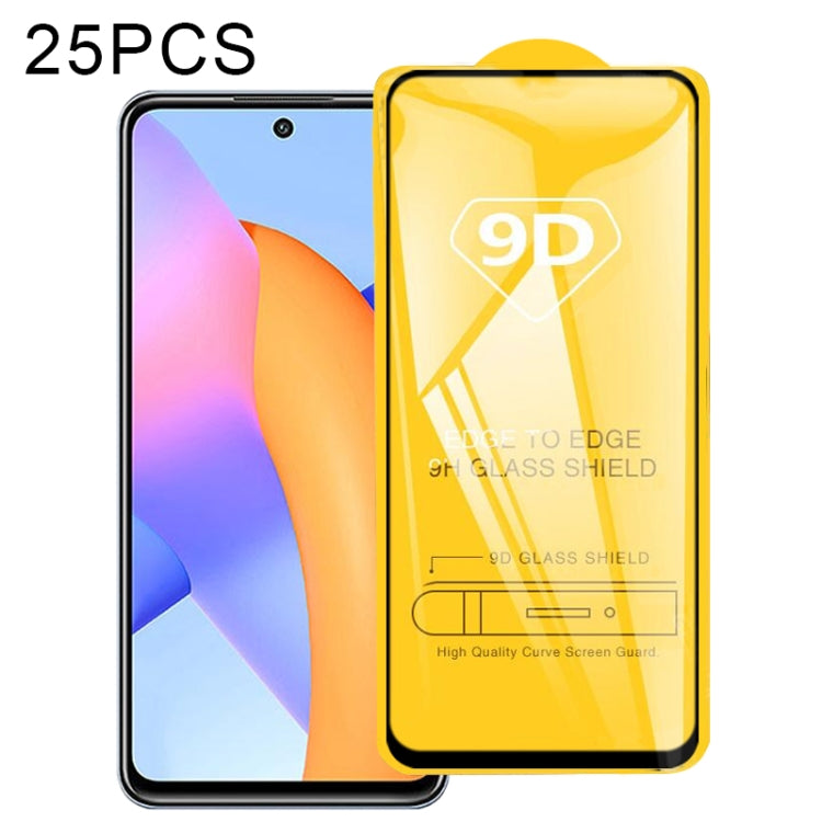 25 PCS 9D Full Glue Full Screen Tempered Glass Film, For Huawei P Smart S, For Huawei P Smart 2021, For Huawei P40 Lite E, For Huawei P40 Lite 5G, For Huawei P30 Lite 2020, For Huawei Nova 7, For Huawei Nova 7 SE, For Huawei Honor 9X Lite��������������...
