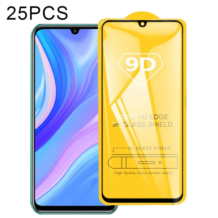 25 PCS 9D Full Glue Full Screen Tempered Glass Film, For Huawei P Smart S, For Huawei P Smart 2021, For Huawei P40 Lite E, For Huawei P40 Lite 5G, For Huawei P30 Lite 2020, For Huawei Nova 7, For Huawei Nova 7 SE, For Huawei Honor 9X Lite��������������...