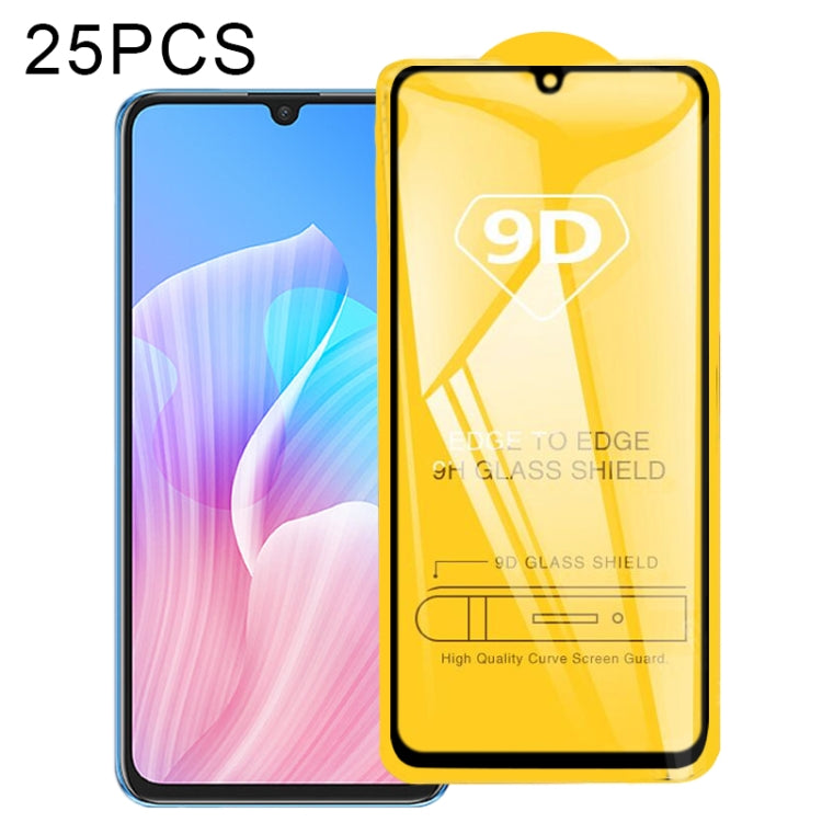 25 PCS 9D Full Glue Full Screen Tempered Glass Film, For Huawei P Smart S, For Huawei P Smart 2021, For Huawei P40 Lite E, For Huawei P40 Lite 5G, For Huawei P30 Lite 2020, For Huawei Nova 7, For Huawei Nova 7 SE, For Huawei Honor 9X Lite��������������...