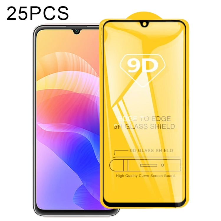 25 PCS 9D Full Glue Full Screen Tempered Glass Film, For Huawei P Smart S, For Huawei P Smart 2021, For Huawei P40 Lite E, For Huawei P40 Lite 5G, For Huawei P30 Lite 2020, For Huawei Nova 7, For Huawei Nova 7 SE, For Huawei Honor 9X Lite��������������...