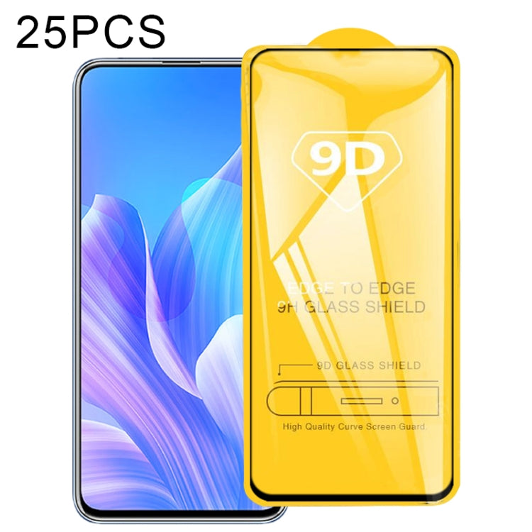 25 PCS 9D Full Glue Full Screen Tempered Glass Film, For Huawei P Smart S, For Huawei P Smart 2021, For Huawei P40 Lite E, For Huawei P40 Lite 5G, For Huawei P30 Lite 2020, For Huawei Nova 7, For Huawei Nova 7 SE, For Huawei Honor 9X Lite��������������...