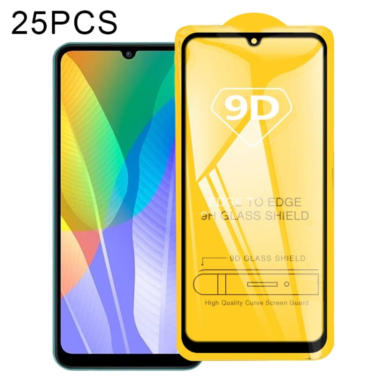 25 PCS 9D Full Glue Full Screen Tempered Glass Film, For Huawei P Smart S, For Huawei P Smart 2021, For Huawei P40 Lite E, For Huawei P40 Lite 5G, For Huawei P30 Lite 2020, For Huawei Nova 7, For Huawei Nova 7 SE, For Huawei Honor 9X Lite��������������...