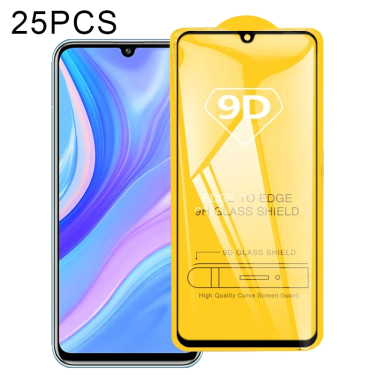 25 PCS 9D Full Glue Full Screen Tempered Glass Film, For Huawei P Smart S, For Huawei P Smart 2021, For Huawei P40 Lite E, For Huawei P40 Lite 5G, For Huawei P30 Lite 2020, For Huawei Nova 7, For Huawei Nova 7 SE, For Huawei Honor 9X Lite��������������...