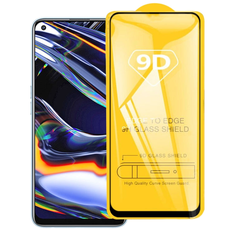 9D Full Glue Full Screen Tempered Glass Film, For OPPO A53 2020, For OPPO A53s, For OPPO A73 2020, For OPPO A93 2020, For OPPO A33 2020, For OPPO Realme 7, For OPPO Realme 7 Pro, For OPPO Realme 7i, For OPPO Realme C15, For OPPO Realme C17�������������...