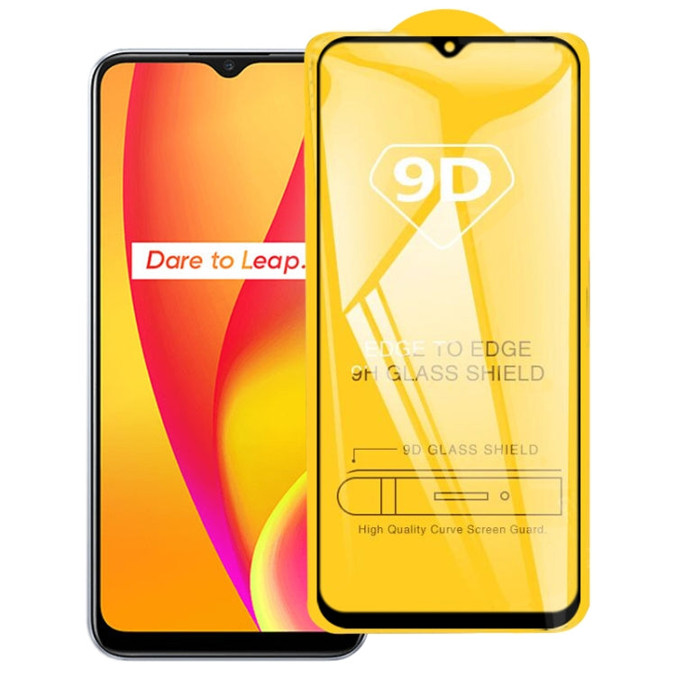 9D Full Glue Full Screen Tempered Glass Film, For OPPO A53 2020, For OPPO A53s, For OPPO A73 2020, For OPPO A93 2020, For OPPO A33 2020, For OPPO Realme 7, For OPPO Realme 7 Pro, For OPPO Realme 7i, For OPPO Realme C15, For OPPO Realme C17�������������...