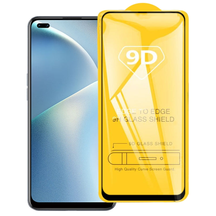 9D Full Glue Full Screen Tempered Glass Film, For OPPO A53 2020, For OPPO A53s, For OPPO A73 2020, For OPPO A93 2020, For OPPO A33 2020, For OPPO Realme 7, For OPPO Realme 7 Pro, For OPPO Realme 7i, For OPPO Realme C15, For OPPO Realme C17�������������...