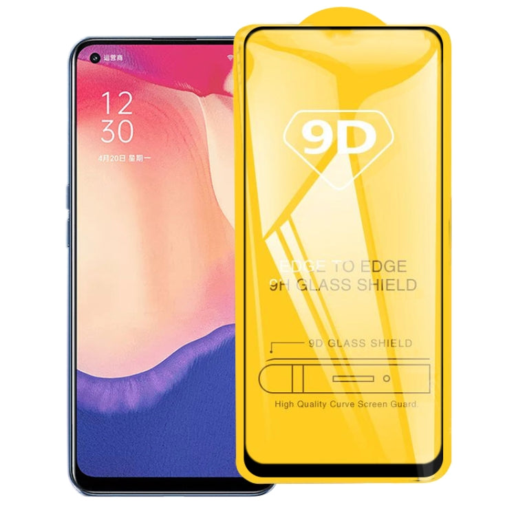 9D Full Glue Full Screen Tempered Glass Film, For OPPO A53 2020, For OPPO A53s, For OPPO A73 2020, For OPPO A93 2020, For OPPO A33 2020, For OPPO Realme 7, For OPPO Realme 7 Pro, For OPPO Realme 7i, For OPPO Realme C15, For OPPO Realme C17�������������...