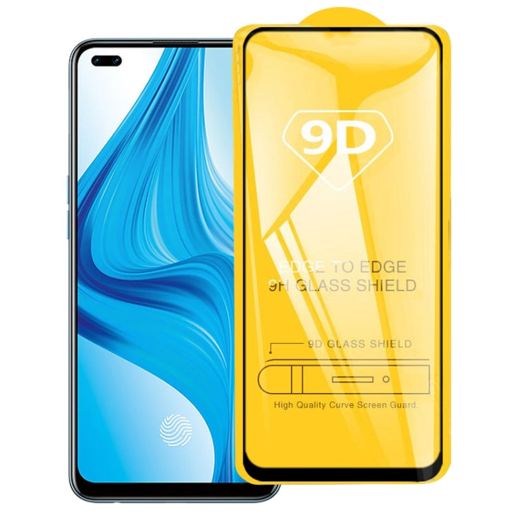 9D Full Glue Full Screen Tempered Glass Film, For OPPO A53 2020, For OPPO A53s, For OPPO A73 2020, For OPPO A93 2020, For OPPO A33 2020, For OPPO Realme 7, For OPPO Realme 7 Pro, For OPPO Realme 7i, For OPPO Realme C15, For OPPO Realme C17�������������...