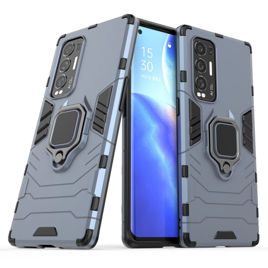 PC + TPU Shockproof Protective Case with Magnetic Ring Holder