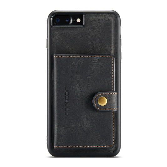 JEEHOOD Retro Magnetic Detachable Protective Case with Wallet & Card Slot & Holder