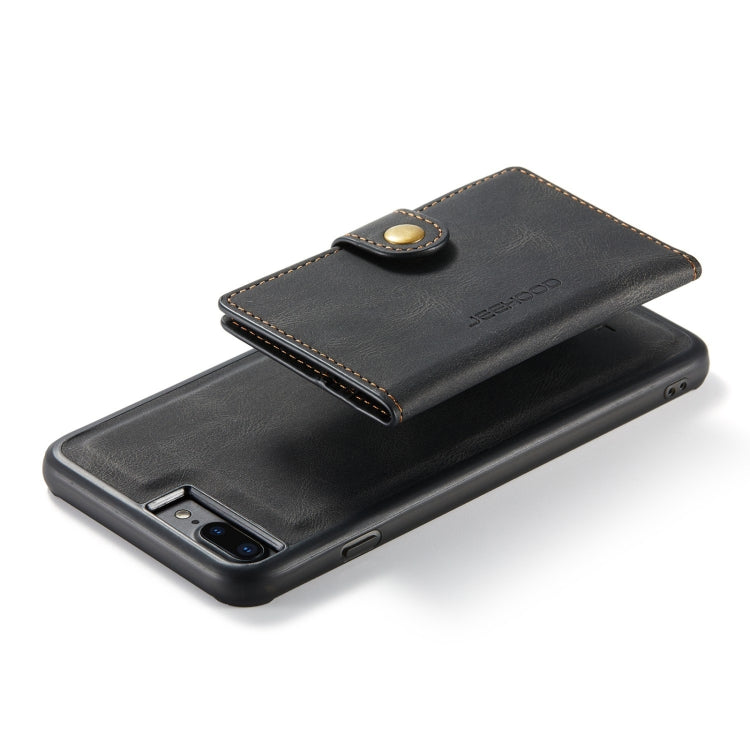 JEEHOOD Retro Magnetic Detachable Protective Case with Wallet & Card Slot & Holder