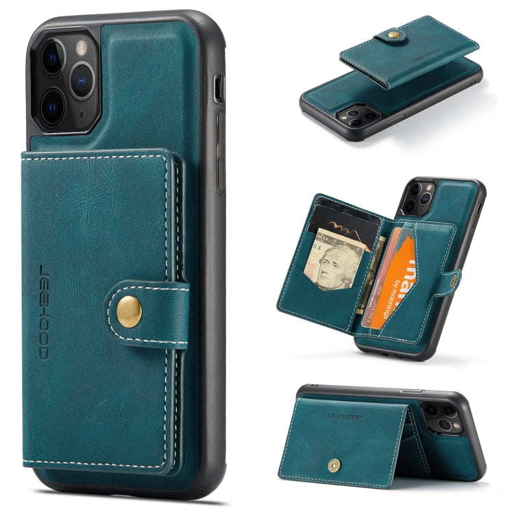 JEEHOOD Retro Magnetic Detachable Protective Case with Wallet & Card Slot & Holder