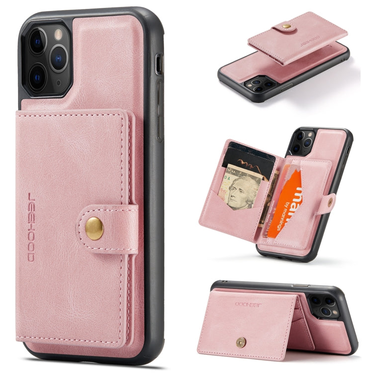 JEEHOOD Retro Magnetic Detachable Protective Case with Wallet & Card Slot & Holder