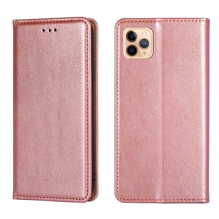 PU + TPU Gloss Oil Solid Color Magnetic Horizontal Flip Leather Case with Holder & Card Slot & Wallet