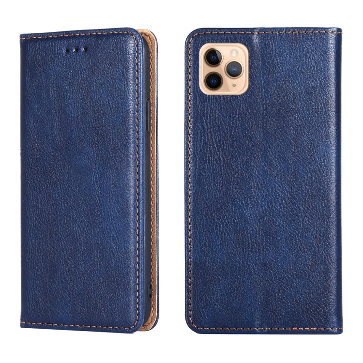 PU + TPU Gloss Oil Solid Color Magnetic Horizontal Flip Leather Case with Holder & Card Slot & Wallet