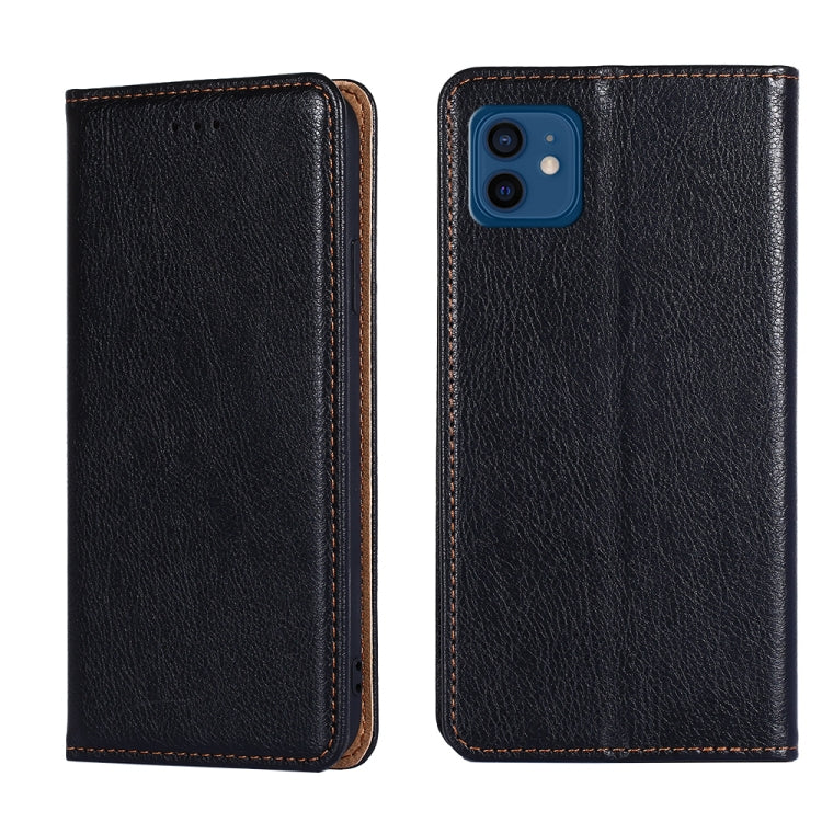 PU + TPU Gloss Oil Solid Color Magnetic Horizontal Flip Leather Case with Holder & Card Slot & Wallet