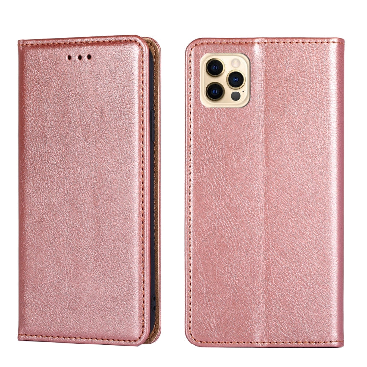 PU + TPU Gloss Oil Solid Color Magnetic Horizontal Flip Leather Case with Holder & Card Slot & Wallet