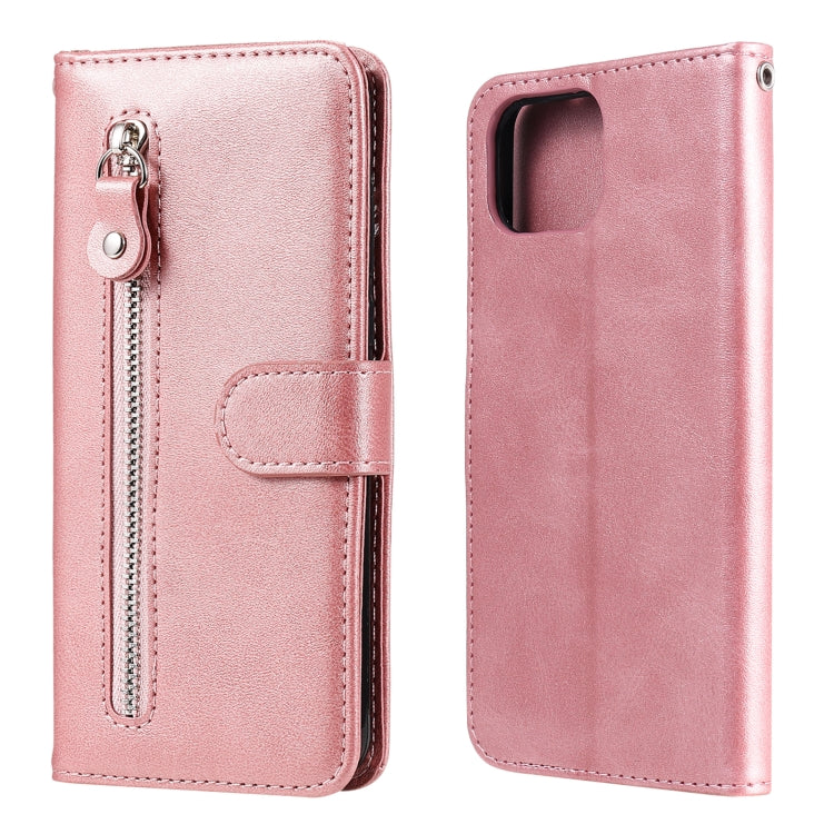 Fashion Calf Texture Zipper Horizontal Flip Leather Case with Holder & Card Slots & Wallet, For OPPO F17 Pro / A93, For OPPO Realme 5 / 5s / C3, For Google Pixel 4a 4G, For Google Pixel 5 XL / Pixel 4a 5G, For Xiaomi Poco M3 / Redmi Note 9 4G����������...