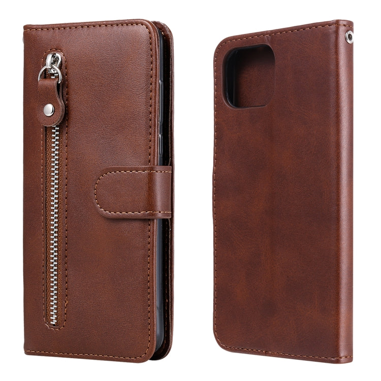 Fashion Calf Texture Zipper Horizontal Flip Leather Case with Holder & Card Slots & Wallet, For OPPO F17 Pro / A93, For OPPO Realme 5 / 5s / C3, For Google Pixel 4a 4G, For Google Pixel 5 XL / Pixel 4a 5G, For Xiaomi Poco M3 / Redmi Note 9 4G����������...