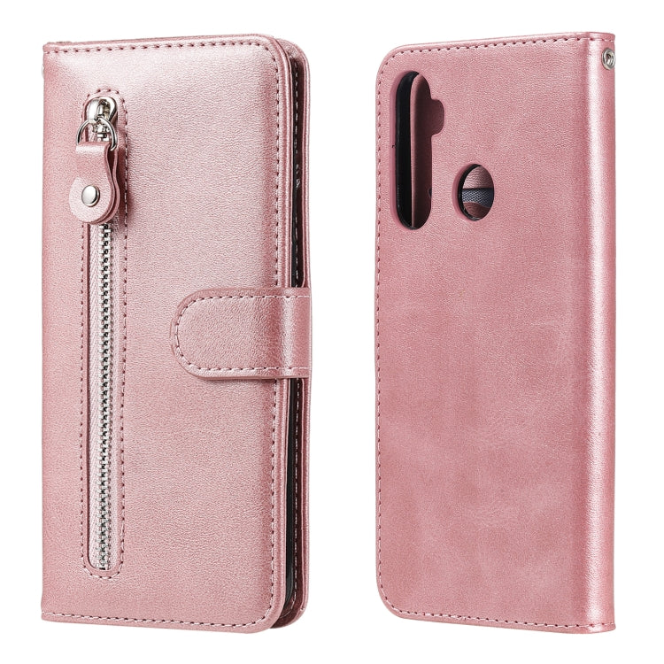 Fashion Calf Texture Zipper Horizontal Flip Leather Case with Holder & Card Slots & Wallet, For OPPO F17 Pro / A93, For OPPO Realme 5 / 5s / C3, For Google Pixel 4a 4G, For Google Pixel 5 XL / Pixel 4a 5G, For Xiaomi Poco M3 / Redmi Note 9 4G����������...
