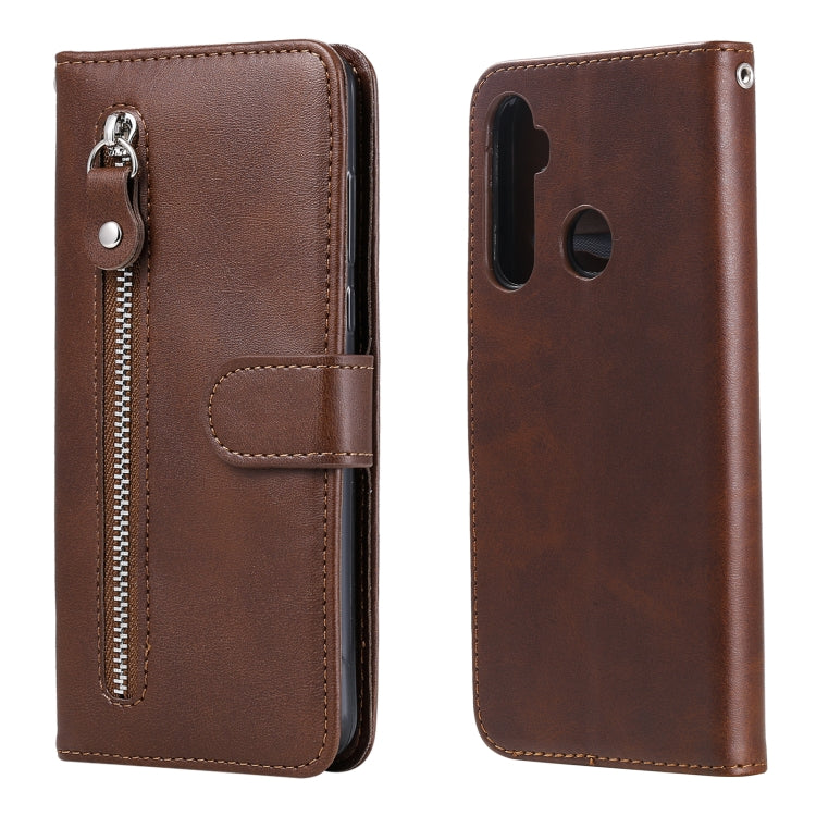 Fashion Calf Texture Zipper Horizontal Flip Leather Case with Holder & Card Slots & Wallet, For OPPO F17 Pro / A93, For OPPO Realme 5 / 5s / C3, For Google Pixel 4a 4G, For Google Pixel 5 XL / Pixel 4a 5G, For Xiaomi Poco M3 / Redmi Note 9 4G����������...