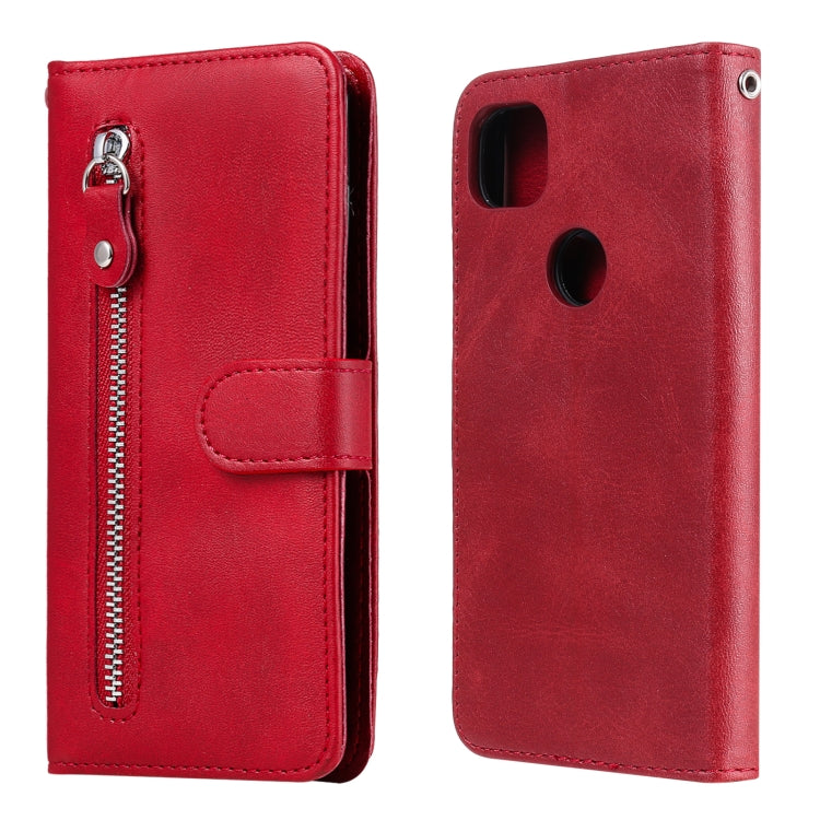 Fashion Calf Texture Zipper Horizontal Flip Leather Case with Holder & Card Slots & Wallet, For OPPO F17 Pro / A93, For OPPO Realme 5 / 5s / C3, For Google Pixel 4a 4G, For Google Pixel 5 XL / Pixel 4a 5G, For Xiaomi Poco M3 / Redmi Note 9 4G����������...