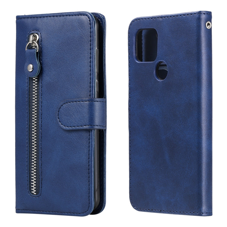 Fashion Calf Texture Zipper Horizontal Flip Leather Case with Holder & Card Slots & Wallet, For OPPO F17 Pro / A93, For OPPO Realme 5 / 5s / C3, For Google Pixel 4a 4G, For Google Pixel 5 XL / Pixel 4a 5G, For Xiaomi Poco M3 / Redmi Note 9 4G����������...