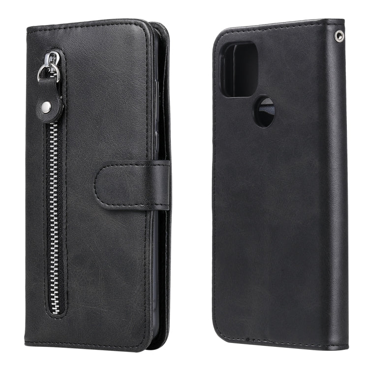 Fashion Calf Texture Zipper Horizontal Flip Leather Case with Holder & Card Slots & Wallet, For OPPO F17 Pro / A93, For OPPO Realme 5 / 5s / C3, For Google Pixel 4a 4G, For Google Pixel 5 XL / Pixel 4a 5G, For Xiaomi Poco M3 / Redmi Note 9 4G����������...