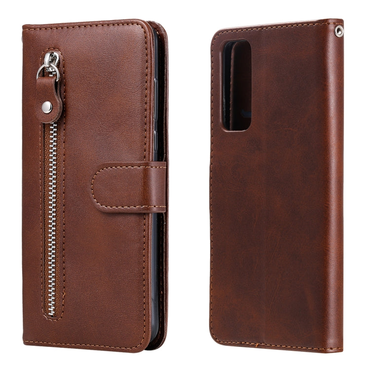 Fashion Calf Texture Zipper Horizontal Flip Leather Case with Holder & Card Slots & Wallet, For OPPO F17 Pro / A93, For OPPO Realme 5 / 5s / C3, For Google Pixel 4a 4G, For Google Pixel 5 XL / Pixel 4a 5G, For Xiaomi Poco M3 / Redmi Note 9 4G����������...