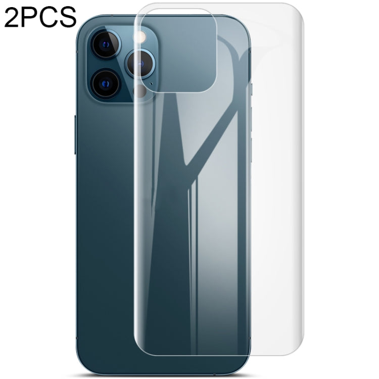 2 PCS IMAK 0.15mm Curved Full Screen Protector Hydrogel Film Back Protector, For iPhone 12 mini, For iPhone 12 Pro Max