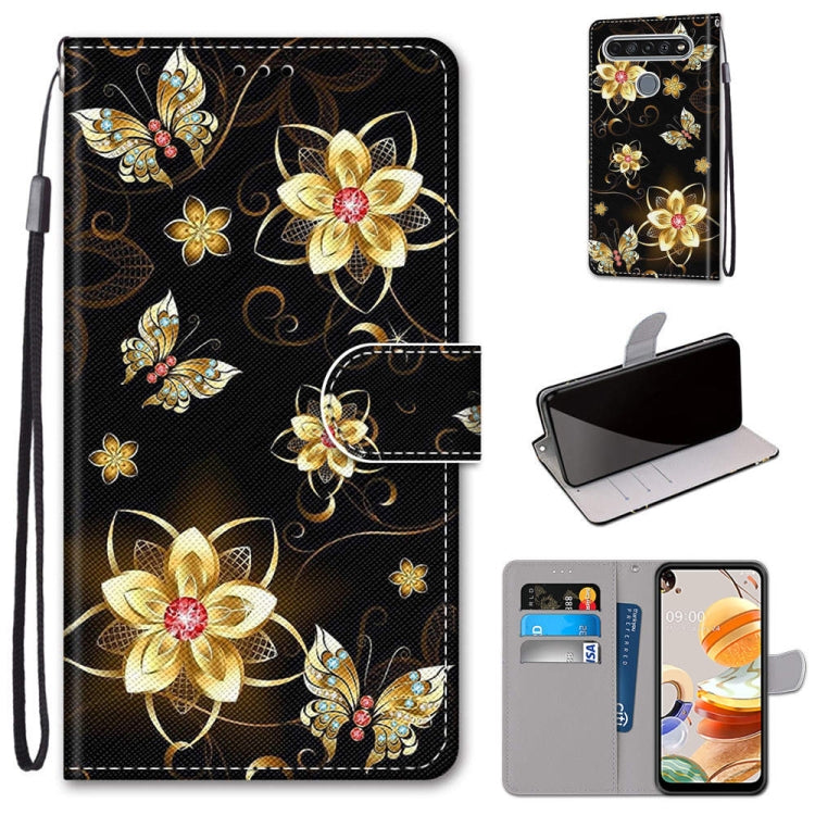 Coloured Drawing Cross Texture Horizontal Flip PU Leather Case with Holder & Card Slots & Wallet & Lanyard, For LG K31, For LG K61, For LG Velvet, For Motorola Moto E (2020)