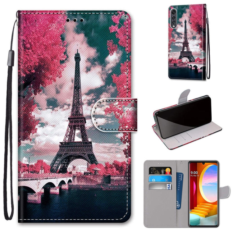 Coloured Drawing Cross Texture Horizontal Flip PU Leather Case with Holder & Card Slots & Wallet & Lanyard, For LG K31, For LG K61, For LG Velvet, For Motorola Moto E (2020)