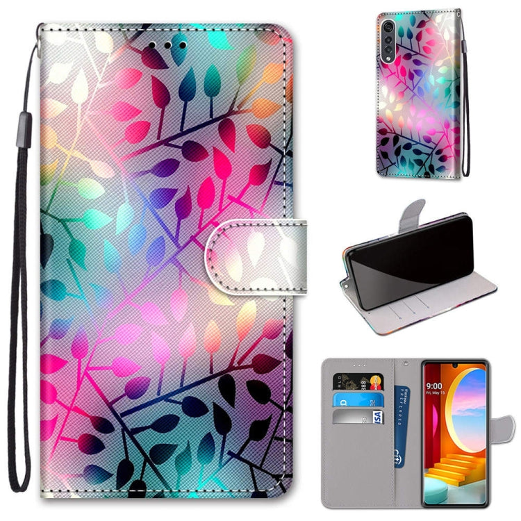 Coloured Drawing Cross Texture Horizontal Flip PU Leather Case with Holder & Card Slots & Wallet & Lanyard, For LG K31, For LG K61, For LG Velvet, For Motorola Moto E (2020)