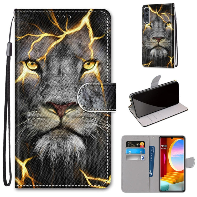 Coloured Drawing Cross Texture Horizontal Flip PU Leather Case with Holder & Card Slots & Wallet & Lanyard, For LG K31, For LG K61, For LG Velvet, For Motorola Moto E (2020)