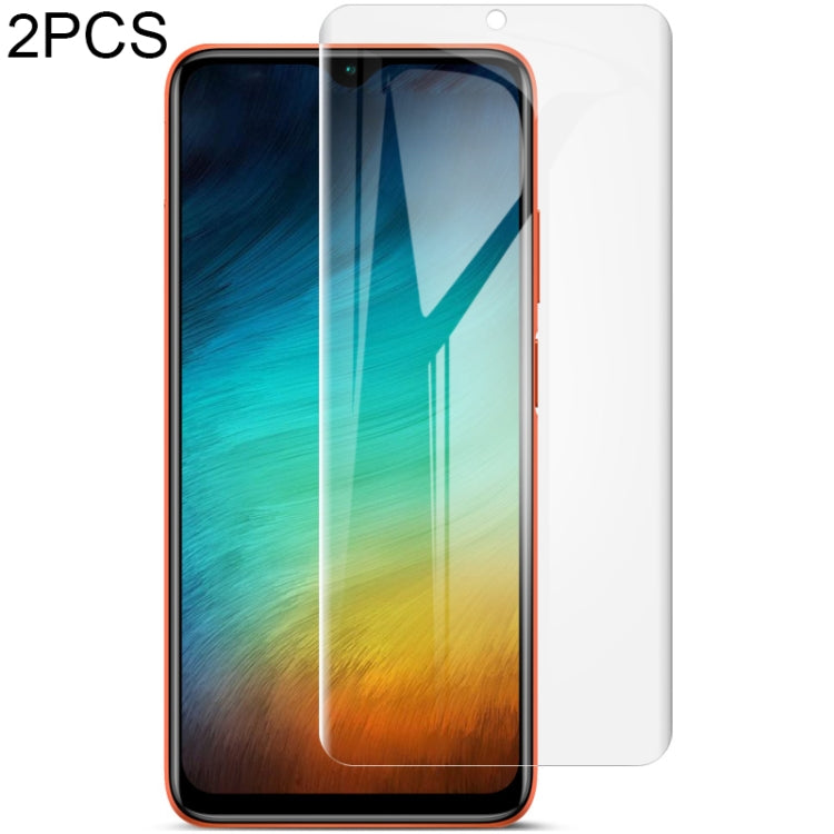 2 PCS IMAK 0.15mm Curved Full Screen Protector Hydrogel Film Front Protector, For iPhone 12 Pro Max, For Xiaomi Redmi Note 9 4G / 9 Power, For Xiaomi Redmi Note 9 5G, For Xiaomi Mi 10T Lite 5G / Redmi Note 9 Pro 5G