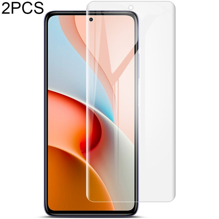 2 PCS IMAK 0.15mm Curved Full Screen Protector Hydrogel Film Front Protector, For iPhone 12 Pro Max, For Xiaomi Redmi Note 9 4G / 9 Power, For Xiaomi Redmi Note 9 5G, For Xiaomi Mi 10T Lite 5G / Redmi Note 9 Pro 5G