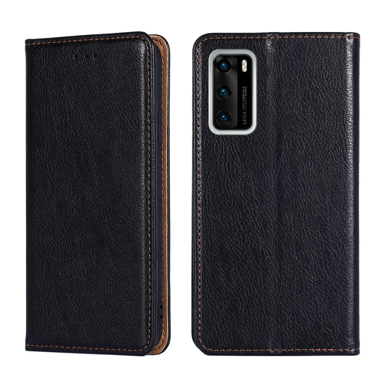PU + TPU Gloss Oil Solid Color Magnetic Horizontal Flip Leather Case with Holder & Card Slot & Wallet, For Huawei P smart 2020, For Huawei P40, For Huawei P40 Pro, For Huawei P40 lite 5G, For Huawei Mate 30, For Huawei Mate 30 Pro, For Huawei Mate 30 L...