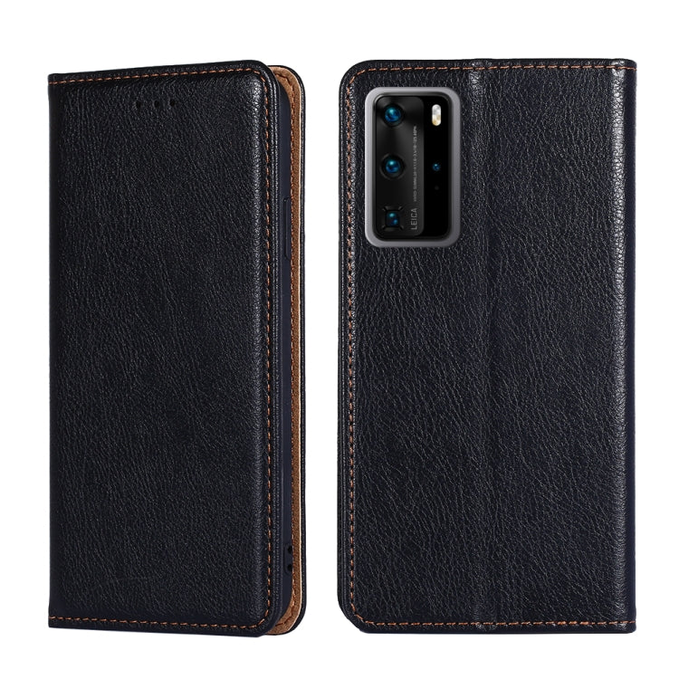 PU + TPU Gloss Oil Solid Color Magnetic Horizontal Flip Leather Case with Holder & Card Slot & Wallet, For Huawei P smart 2020, For Huawei P40, For Huawei P40 Pro, For Huawei P40 lite 5G, For Huawei Mate 30, For Huawei Mate 30 Pro, For Huawei Mate 30 L...
