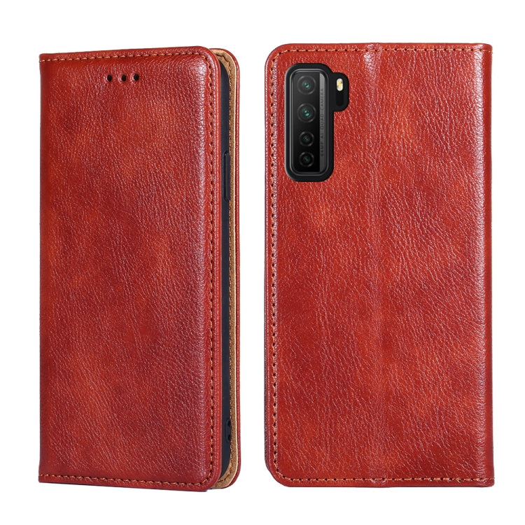 PU + TPU Gloss Oil Solid Color Magnetic Horizontal Flip Leather Case with Holder & Card Slot & Wallet, For Huawei P smart 2020, For Huawei P40, For Huawei P40 Pro, For Huawei P40 lite 5G, For Huawei Mate 30, For Huawei Mate 30 Pro, For Huawei Mate 30 L...