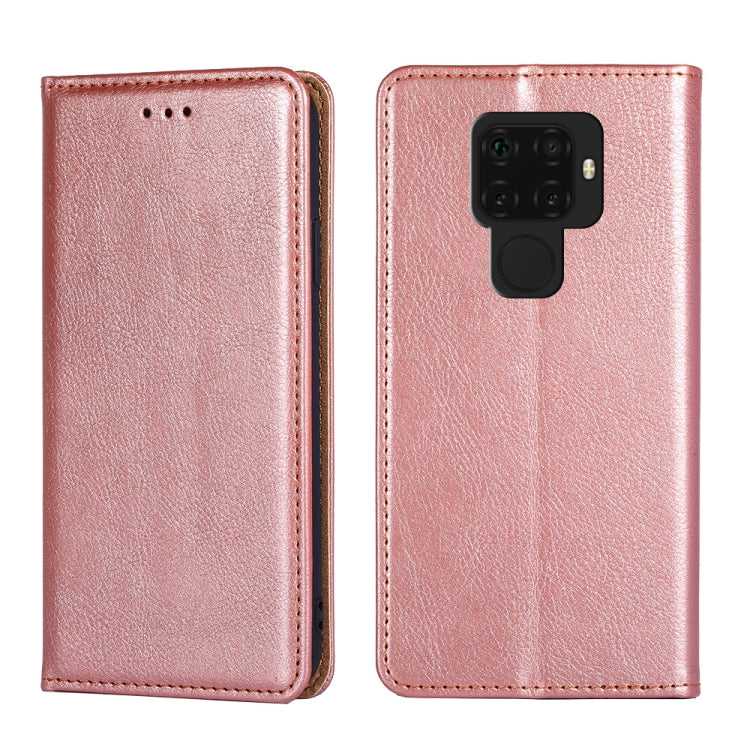 PU + TPU Gloss Oil Solid Color Magnetic Horizontal Flip Leather Case with Holder & Card Slot & Wallet, For Huawei P smart 2020, For Huawei P40, For Huawei P40 Pro, For Huawei P40 lite 5G, For Huawei Mate 30, For Huawei Mate 30 Pro, For Huawei Mate 30 L...