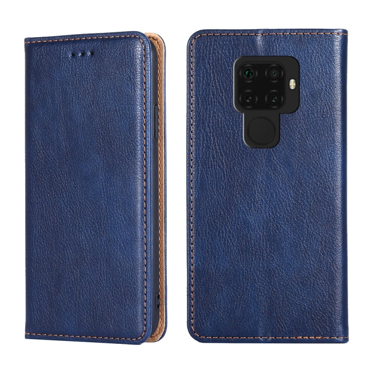 PU + TPU Gloss Oil Solid Color Magnetic Horizontal Flip Leather Case with Holder & Card Slot & Wallet, For Huawei P smart 2020, For Huawei P40, For Huawei P40 Pro, For Huawei P40 lite 5G, For Huawei Mate 30, For Huawei Mate 30 Pro, For Huawei Mate 30 L...