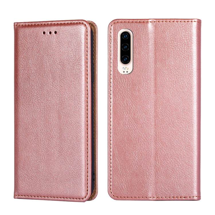 PU + TPU Gloss Oil Solid Color Magnetic Horizontal Flip Leather Case with Holder & Card Slot & Wallet, For Huawei P smart 2020, For Huawei P40, For Huawei P40 Pro, For Huawei P40 lite 5G, For Huawei Mate 30, For Huawei Mate 30 Pro, For Huawei Mate 30 L...