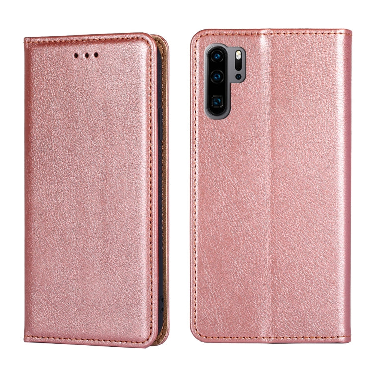 PU + TPU Gloss Oil Solid Color Magnetic Horizontal Flip Leather Case with Holder & Card Slot & Wallet, For Huawei P smart 2020, For Huawei P40, For Huawei P40 Pro, For Huawei P40 lite 5G, For Huawei Mate 30, For Huawei Mate 30 Pro, For Huawei Mate 30 L...