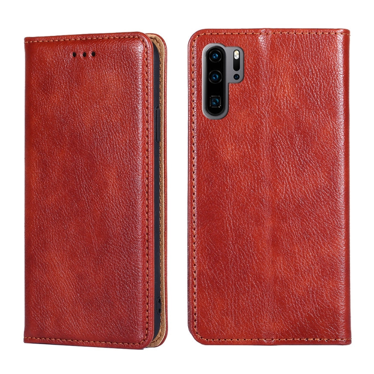 PU + TPU Gloss Oil Solid Color Magnetic Horizontal Flip Leather Case with Holder & Card Slot & Wallet, For Huawei P smart 2020, For Huawei P40, For Huawei P40 Pro, For Huawei P40 lite 5G, For Huawei Mate 30, For Huawei Mate 30 Pro, For Huawei Mate 30 L...