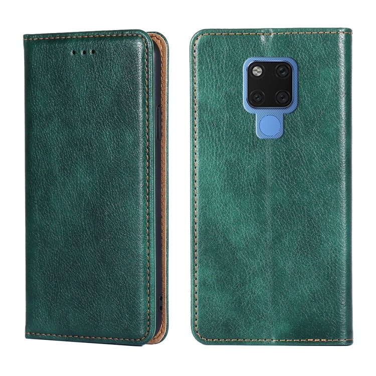 PU + TPU Gloss Oil Solid Color Magnetic Horizontal Flip Leather Case with Holder & Card Slot & Wallet, For Huawei P smart 2020, For Huawei P40, For Huawei P40 Pro, For Huawei P40 lite 5G, For Huawei Mate 30, For Huawei Mate 30 Pro, For Huawei Mate 30 L...